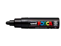 Uni POSCA PC-7M - Bullet 4,5-5,5mm 24 Black