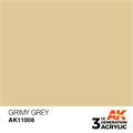 Akrylmaling.Grimy Grey. 17ml Akrylmaling for airbrush og pensel