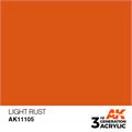 Akrylmaling. Light Rust.  17ml. Akrylmaling for airbrush og pensel