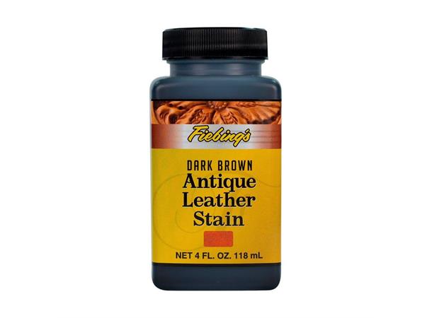Antikk leather farge - Mørk brun Vannbase 118 ml