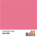 Akrylmaling.Intense pink. 17ml Akrylmaling for airbrush og pensel