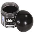 Shimr Metallisk Glimmerpulver 3G. Graphite Black