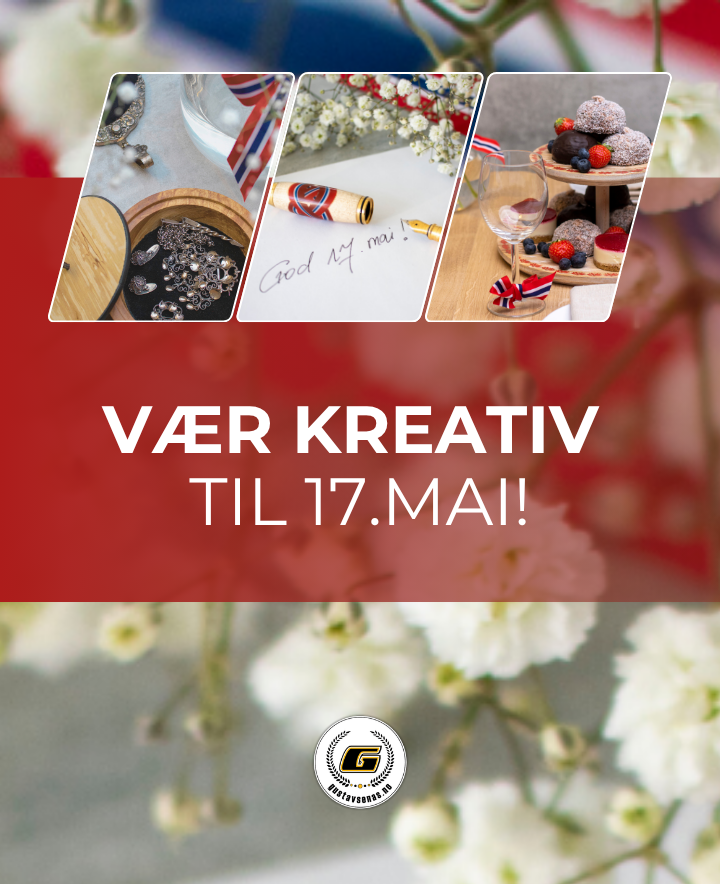 Vær kreativ til 17. mai!