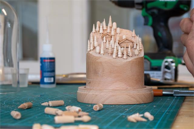 Dreiorama - Tredreiing i miniatyr