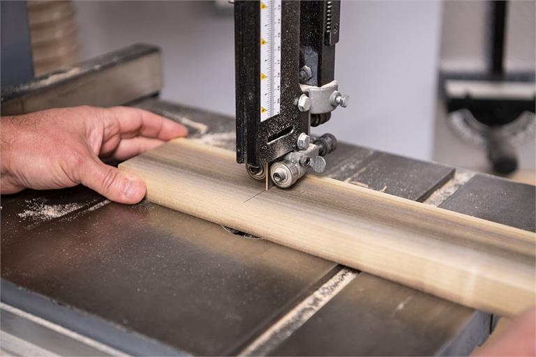 steg 5  - Kutt til lengdene på senter delen