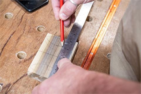 Steg 8 - Marker opp buen til høytaleren