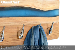 River Coat Hook - GlassCast