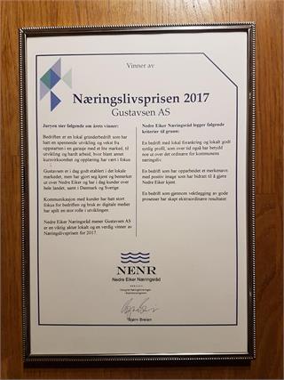 Næringslivsprisen 2017