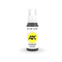 Akrylmaling.Svart. 17ml Akrylmaling for airbrush og pensel
