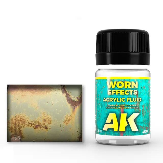 Worn effeckt, chipping medium 
