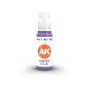 Akrylmaling.Blue violet. 17ml Akrylmaling for airbrush og pensel