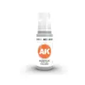 Akrylmaling. Medium Grå.  17ml. Akrylmaling for airbrush og pensel