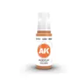 Akrylmaling. Lys Brun.  17ml. Akrylmaling for airbrush og pensel