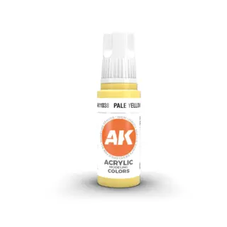 Akrylmaling.Gul. 17ml Akrylmaling for airbrush og pensel