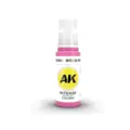 Akrylmaling.Intense pink. 17ml Akrylmaling for airbrush og pensel