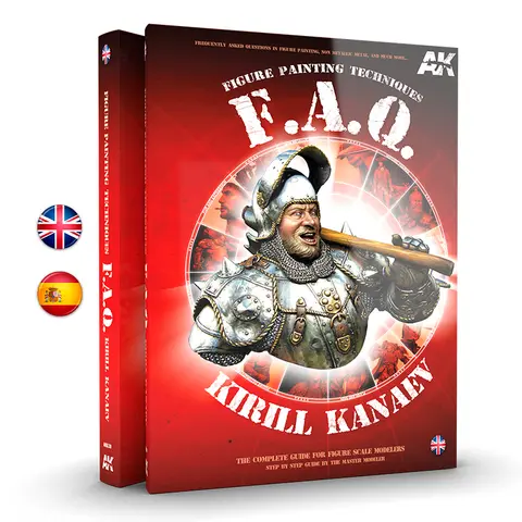 FAQ figures Bok om figurmaling, engelsk tekst