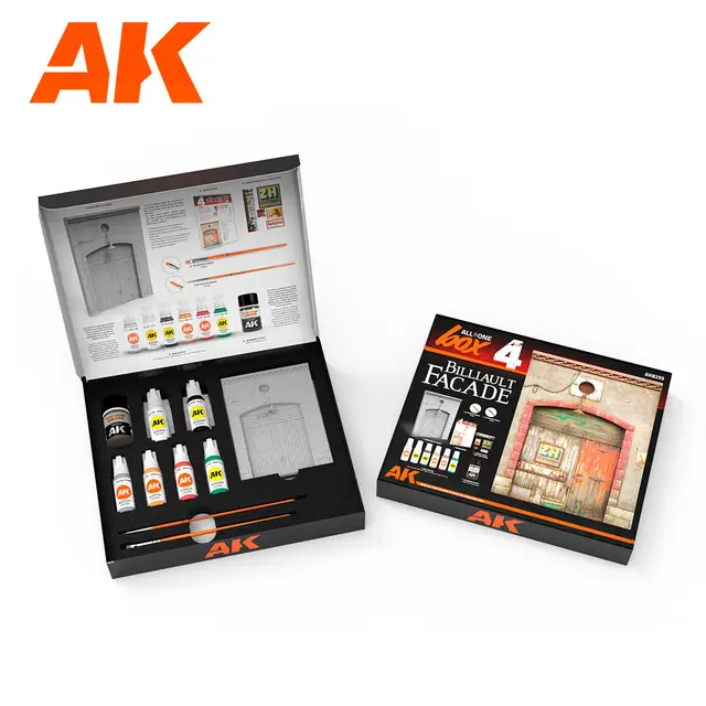 Dioramasett Fasade "All in one" Komplett sett for å lage en fasade 1/35 
