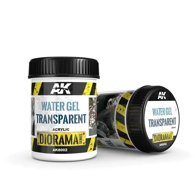 Water Gel Transparent. 250ml. Akrylbasert Dioramamateriale 