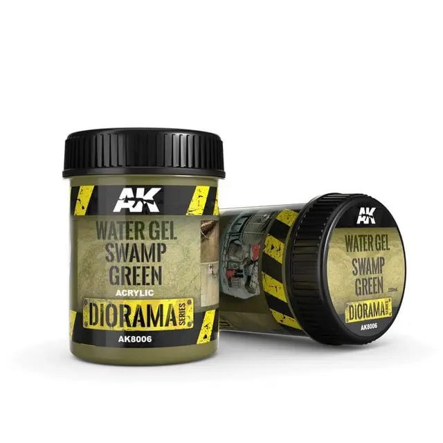 Water Gel Swamp Green. 250ml. Akrylbasert Dioramamateriale 