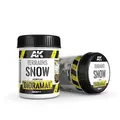 Terrengpasta. Sn&#248;. 250ml. Akrylbasert Dioramamateriale