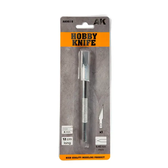 Hobbykniv Hobbykniv, skalpell med utbyttbare blad 