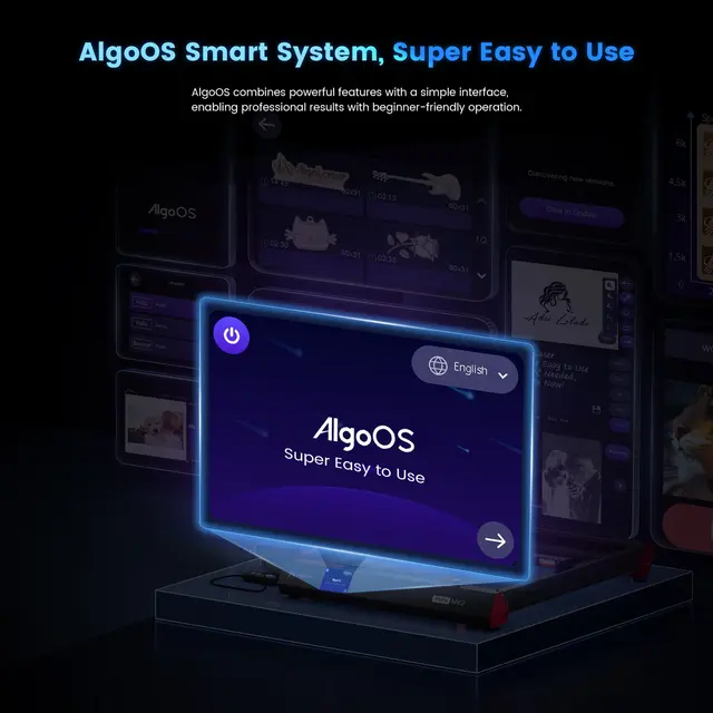 AlgoLaser Alpha MK2 40W 400x410 mm. Arbeidsområde 