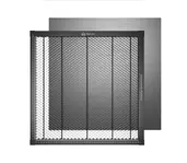 Underlag til AlgoLaser Delta.Todelt 450 x 450 mm. Honeycomb. Alu