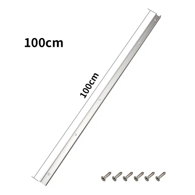 Føringsskinne for 19 mm (3/4") T-spor 1000 mm 