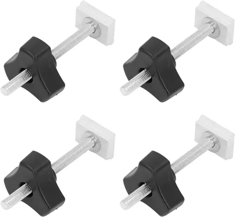 T-spor festeskrue 10 stk komplett sett