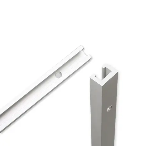 T-sporlist for skrutvinge 1000 mm