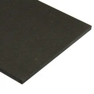 4 stk. Sort  MDF 400x300x3 mm Småplater MDF til diverse hobby 