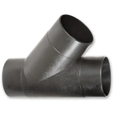 Y-Rør for 100mm avsugskobling 