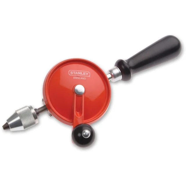 Hånddrill Stanley 105, 8 mm Nøkkelfri selvsentrerende 3-bakk chuck 