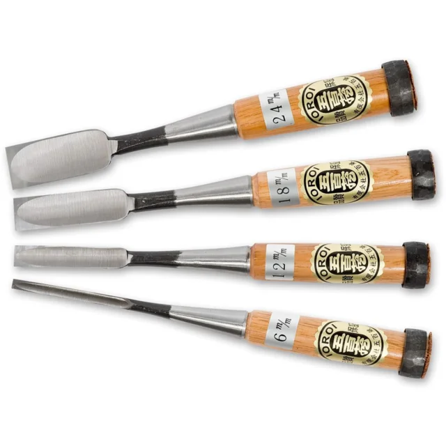 Oire Nomi stemjernsett, 4 deler Ice Bear – 6, 12, 18 og 24 mm 