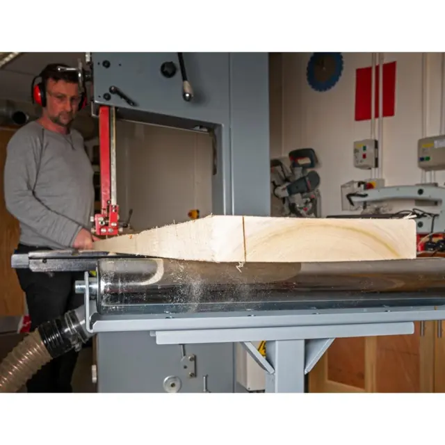 Støtterulle med sveivjustertering Axminster 