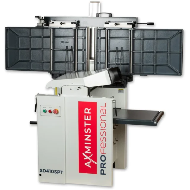 Kombihøvel SD410SPT. 400V. 3Fas. Axminster Professional 