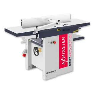 Kombihøvel SD410SPT. 400V. 3Fas. Axminster Professional