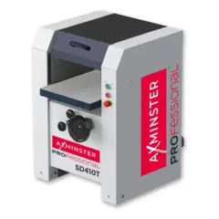 SD410T tykkelseshøvel 415V trefas Axminster Professional