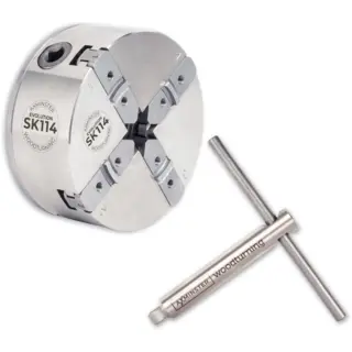 Evolution Sk114 Chuck M1-1/2" x 6tpi,  U/ Bakker - Axminster