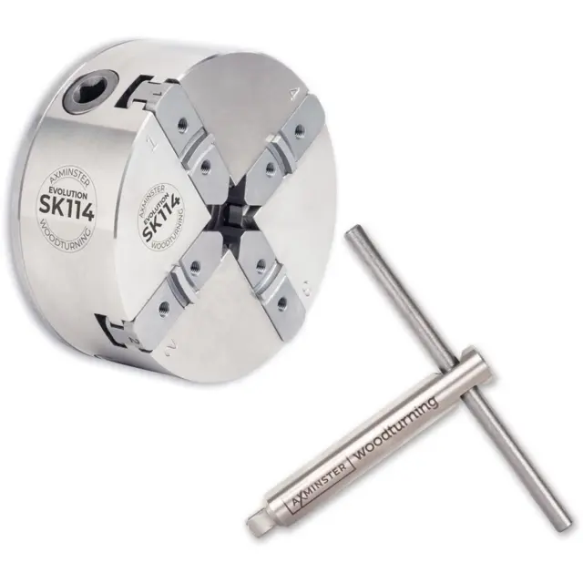 Evolution Sk114 Chuck M1-1/2" x 6tpi,  U/ Bakker - Axminster 