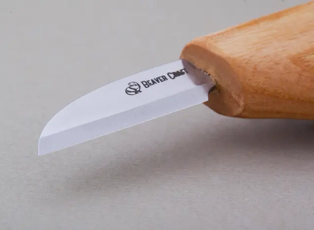Liten Spikkekniv C2. 165mm Beavercraft 