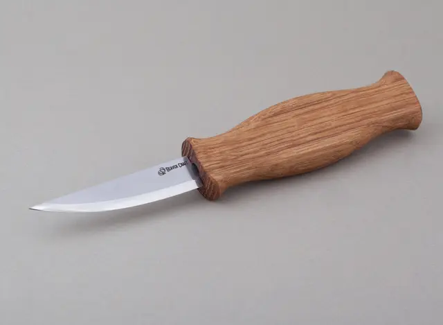 Spikkekniv C4. 200mm 80mm Bladlengde. Beavercraft 