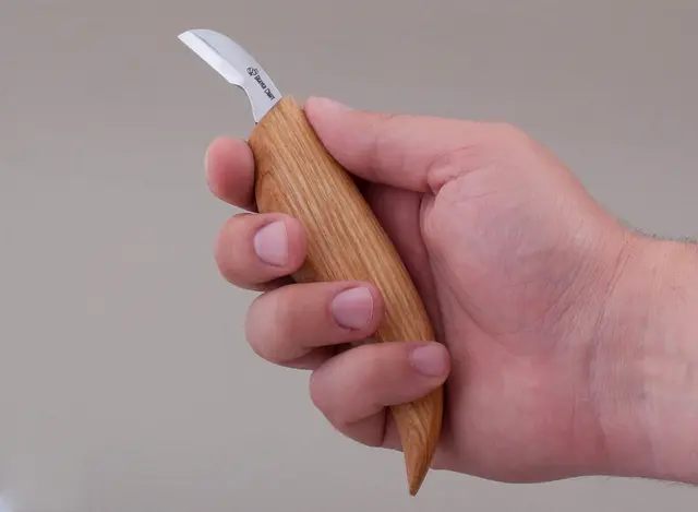 Liten Spikkekniv C5. 155mm 50mm. Bladlengde. Beavercraft 