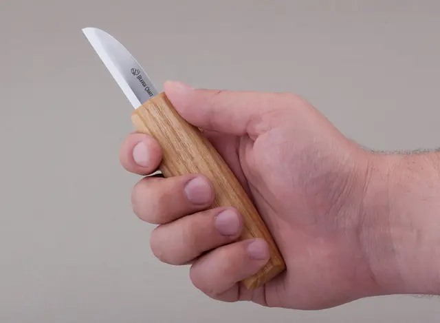 Liten Spikkekniv C5. 155mm 50mm. Bladlengde. Beavercraft 