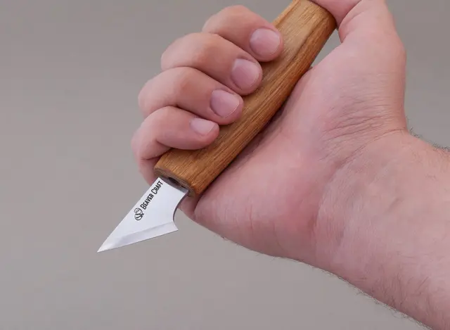 Karveskurdkniv C11. 150mm 35mm. Skjærbredde. Beavercraft 