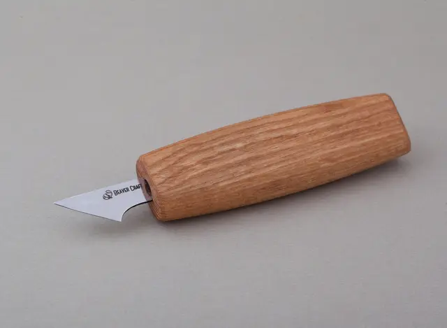 Karveskurdkniv C11s 150mm 35mm. Skjærbredde. Beavercraft 