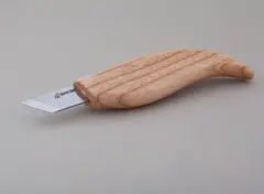 Karveskurdkniv C12. 160mm 20mm. Skj&#230;rbredde. Beavercraft