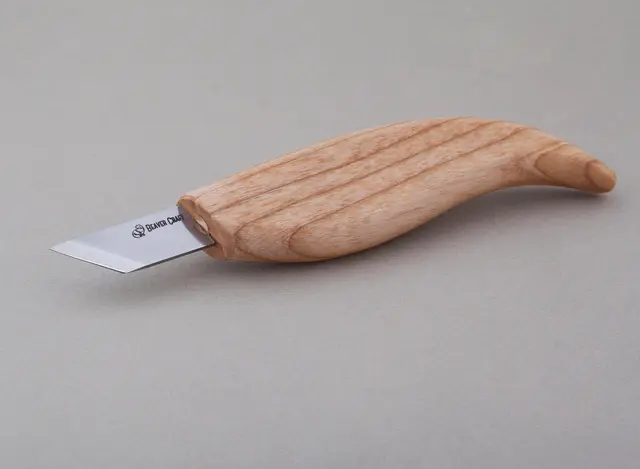 Karveskurdkniv C12. 160mm 20mm. Skjærbredde. Beavercraft 