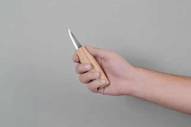 Spikkekniv C13. 165mm 60mm bladlengde. Beavercraft 