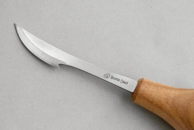 Treskjærerkniv C17P. 165mm 40mm. Skjærebredde. Beavercraft 